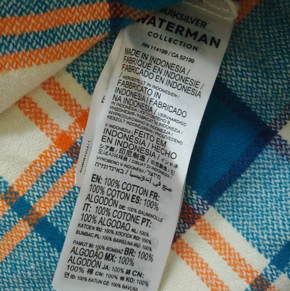 QUIKSILVER NEW Lower Ridge Flannel Shirt - Picture 11 of 11